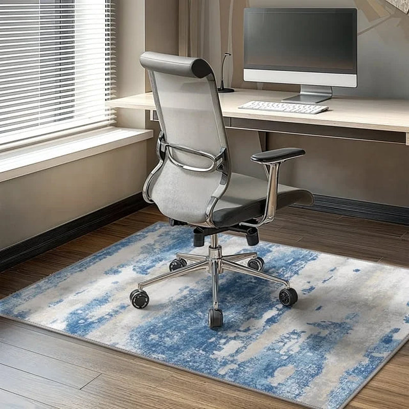 48"X 60" Protective Flooring Office Chair Mat for Hardwood Floor and Tile Floor, Heavy Duty Desk Chair Mat for Carpets, anti Slip Office Floor Mats for Rolling Chairs, Low Pile under Desk Rug