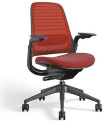 Steelcase Series 1 Office Chair - Ergonomic Work Chair with Wheels for Carpet - Helps Support Productivity - Weight-Activated Controls, Back Supports & Arm Support - Easy Assembly