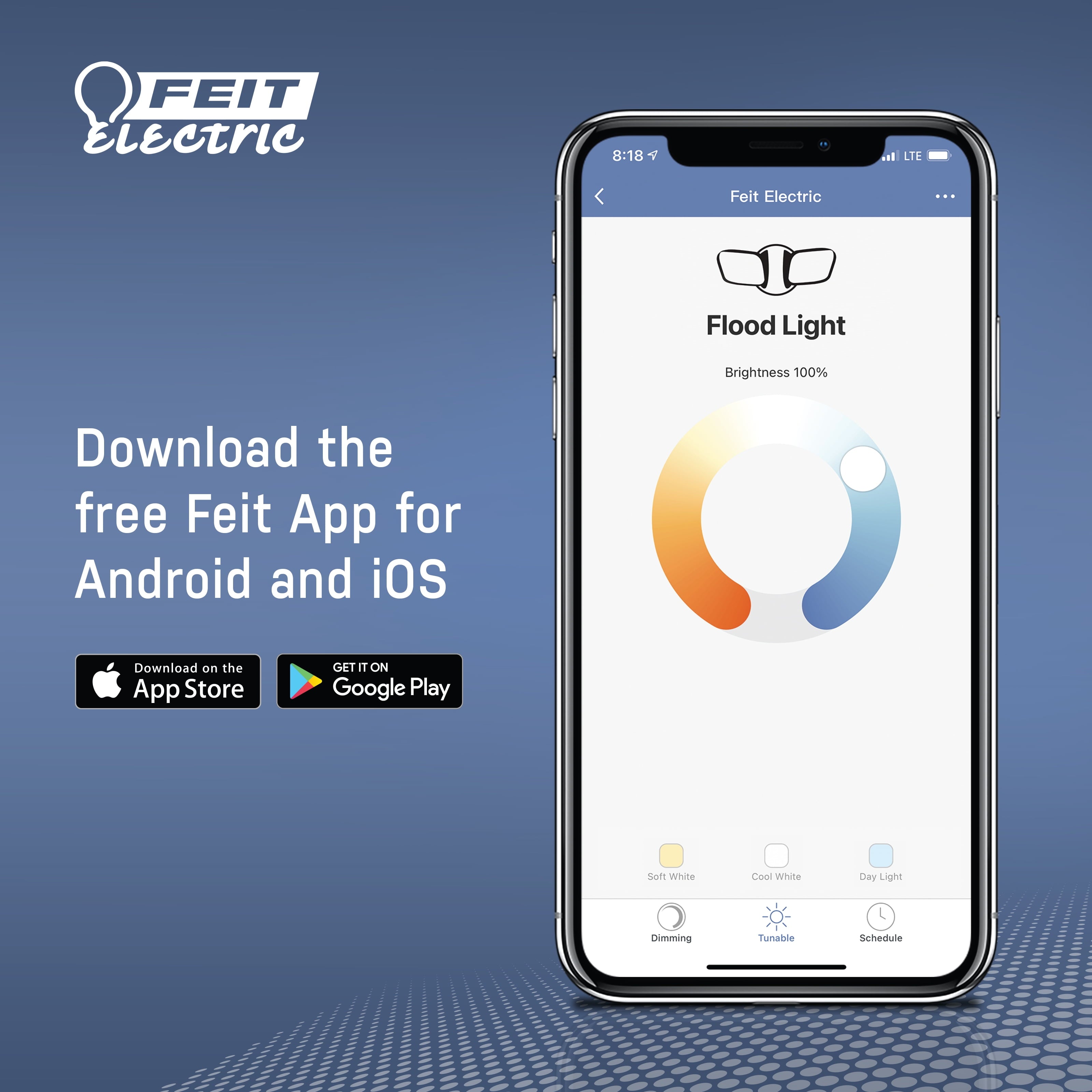 Smart LED 9 Watt (60 Watt Equiv) Color Select White Light Bulb, A19, E26, Dim 3 Pack