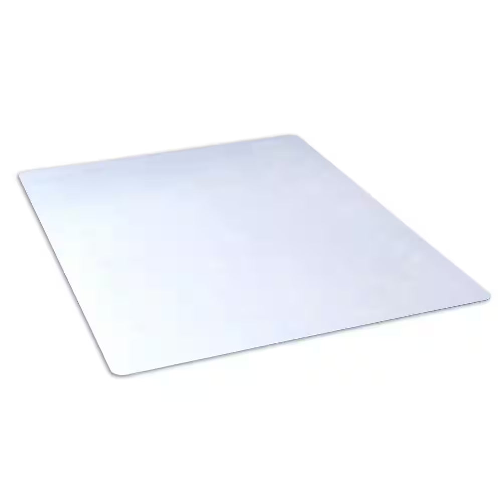 46 In. X 60 In. Clear Rectangle Office Chair Mat for Hard Floors