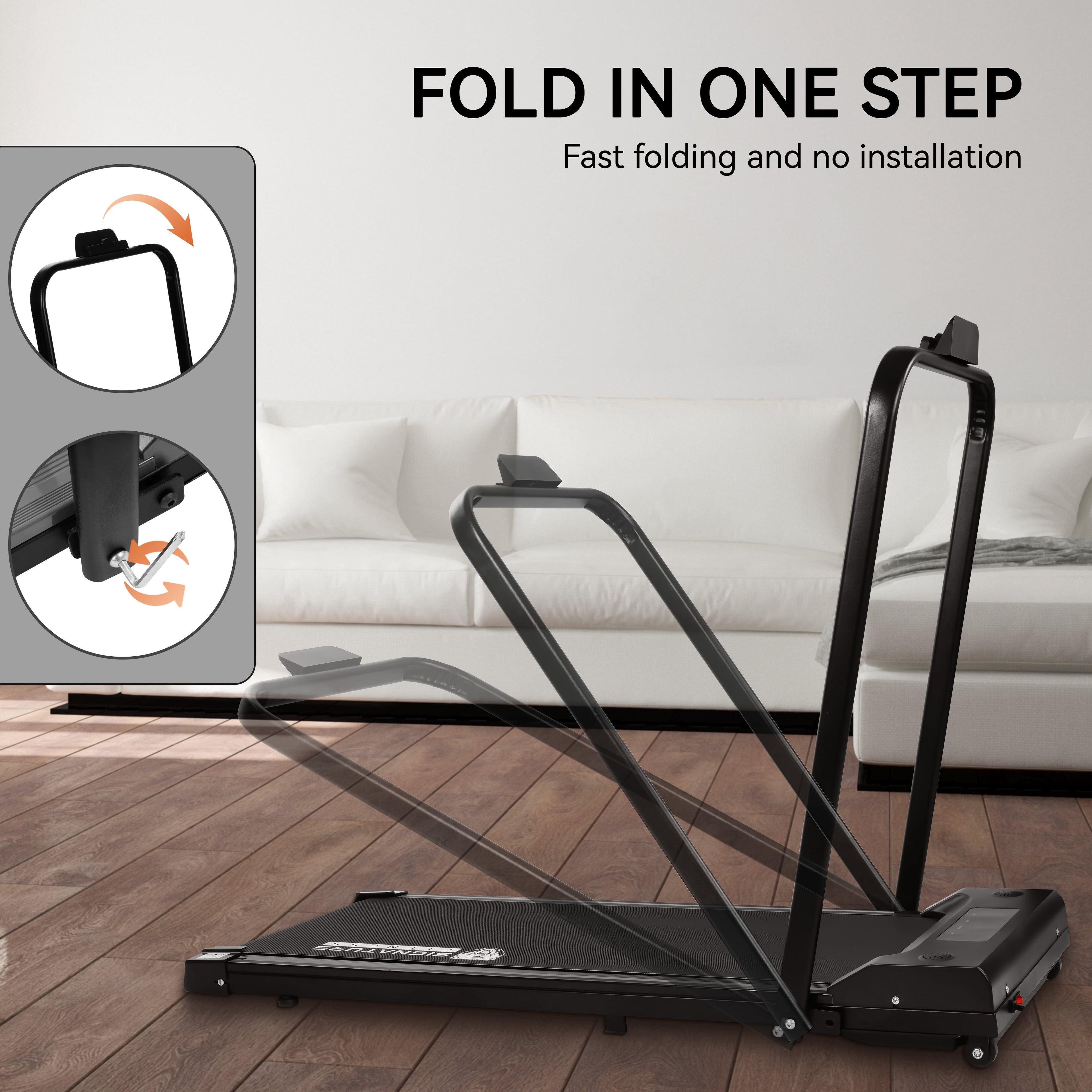2 in 1 under Desk Treadmill