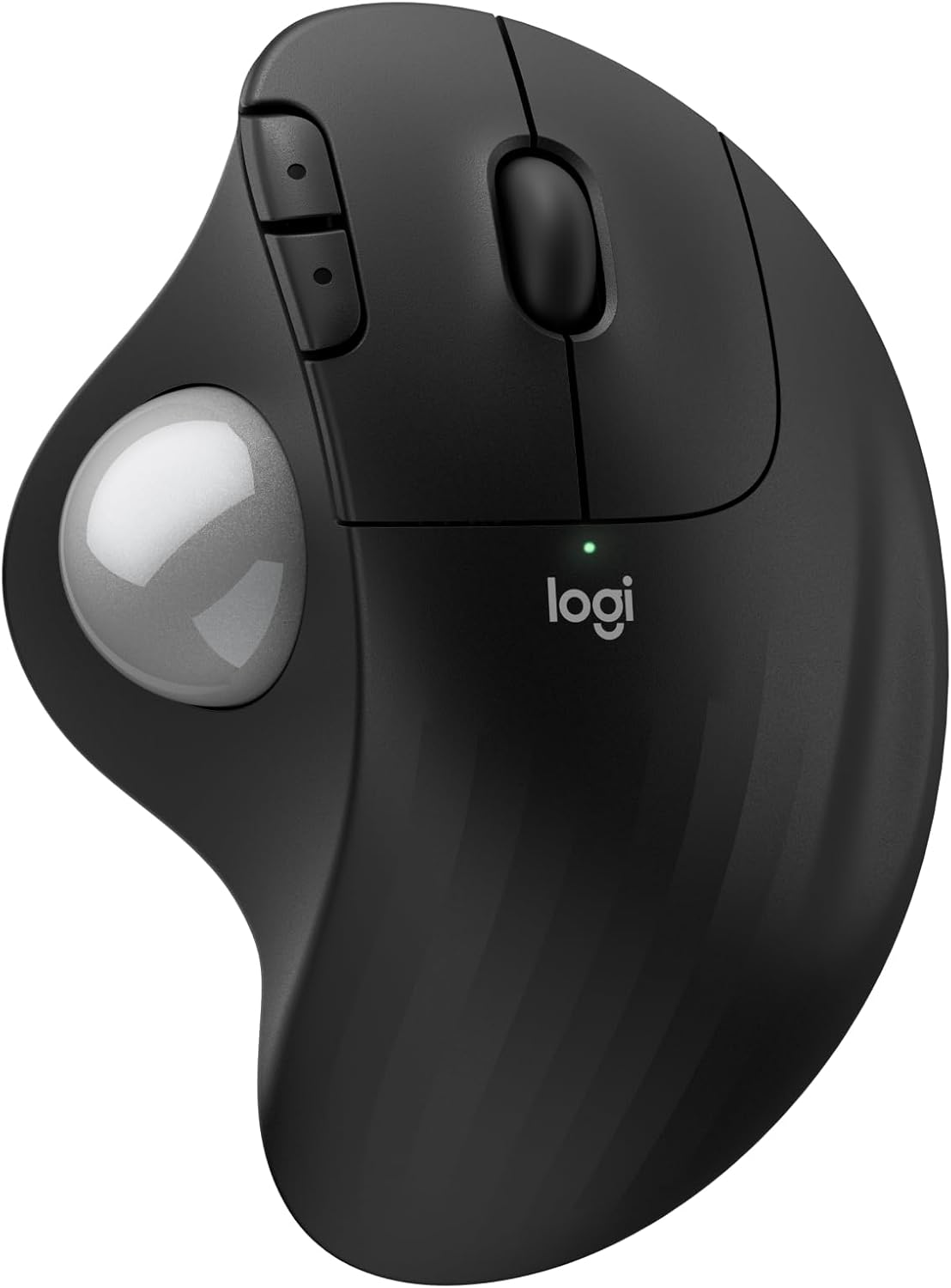Logitech Ergo M575S Wireless Trackball Mouse, Wireless Ergonomic Mouse with Bluetooth and Encrypted Dongle, Comfortable Thumb Control, Precise and Smooth Tracking, for PC/Mac