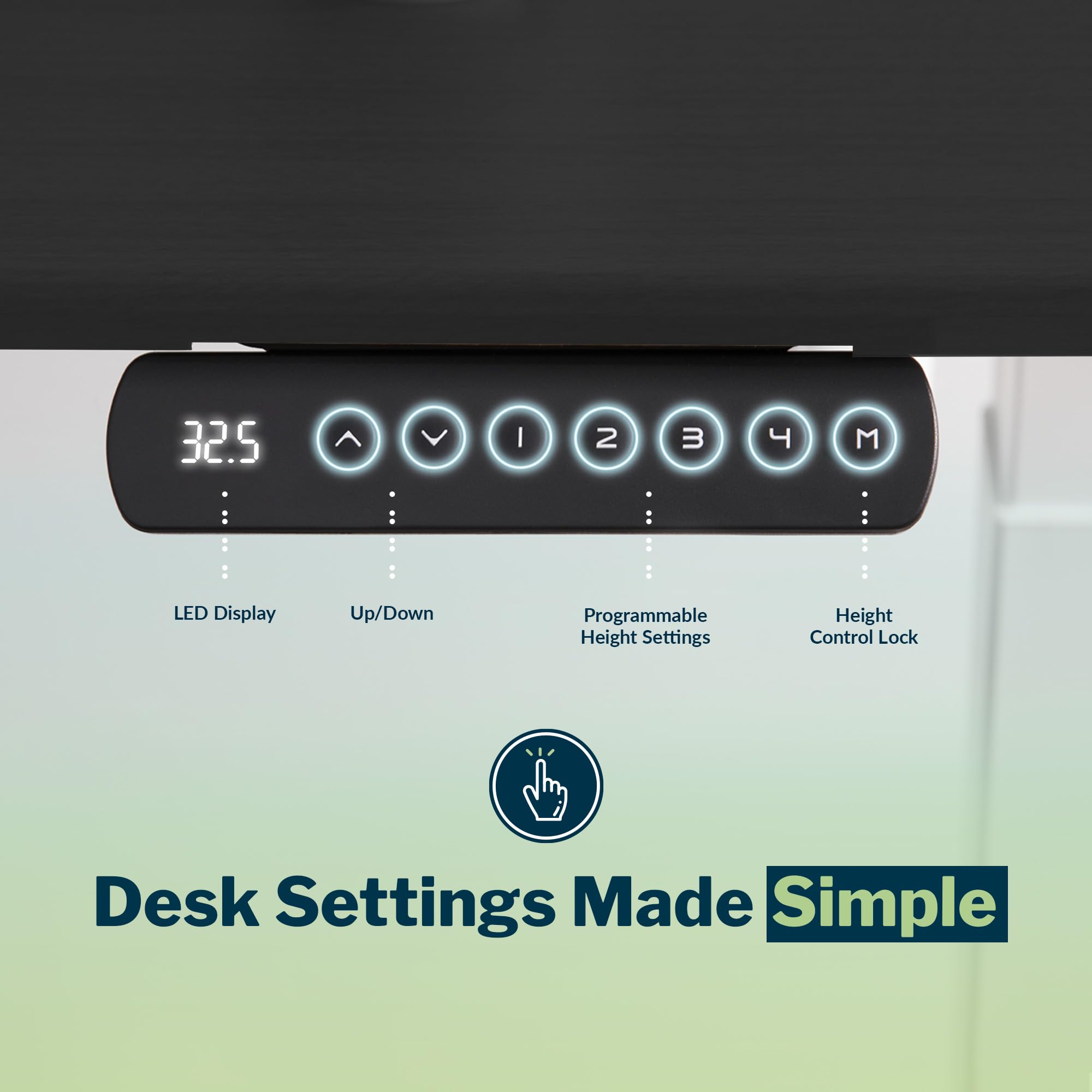 Vari ComfortEdge 80x60 L-Shape Electric Standing Desk – Height Adjustable Sit-Stand VariDesk for Corner Office with Reversible Left/Right Design + Black Laminate Top/Slate Legs (Ships in 3 Boxes)