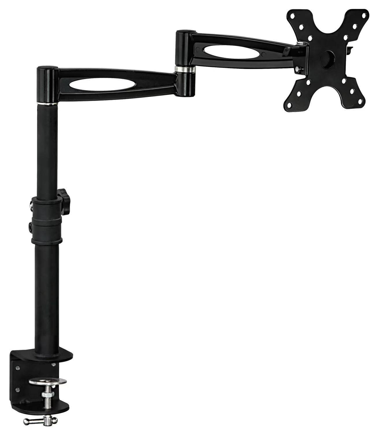Single Monitor Desk Mount Arm | Full Motion Monitor Mount | Fits 21-30 Inch Screens