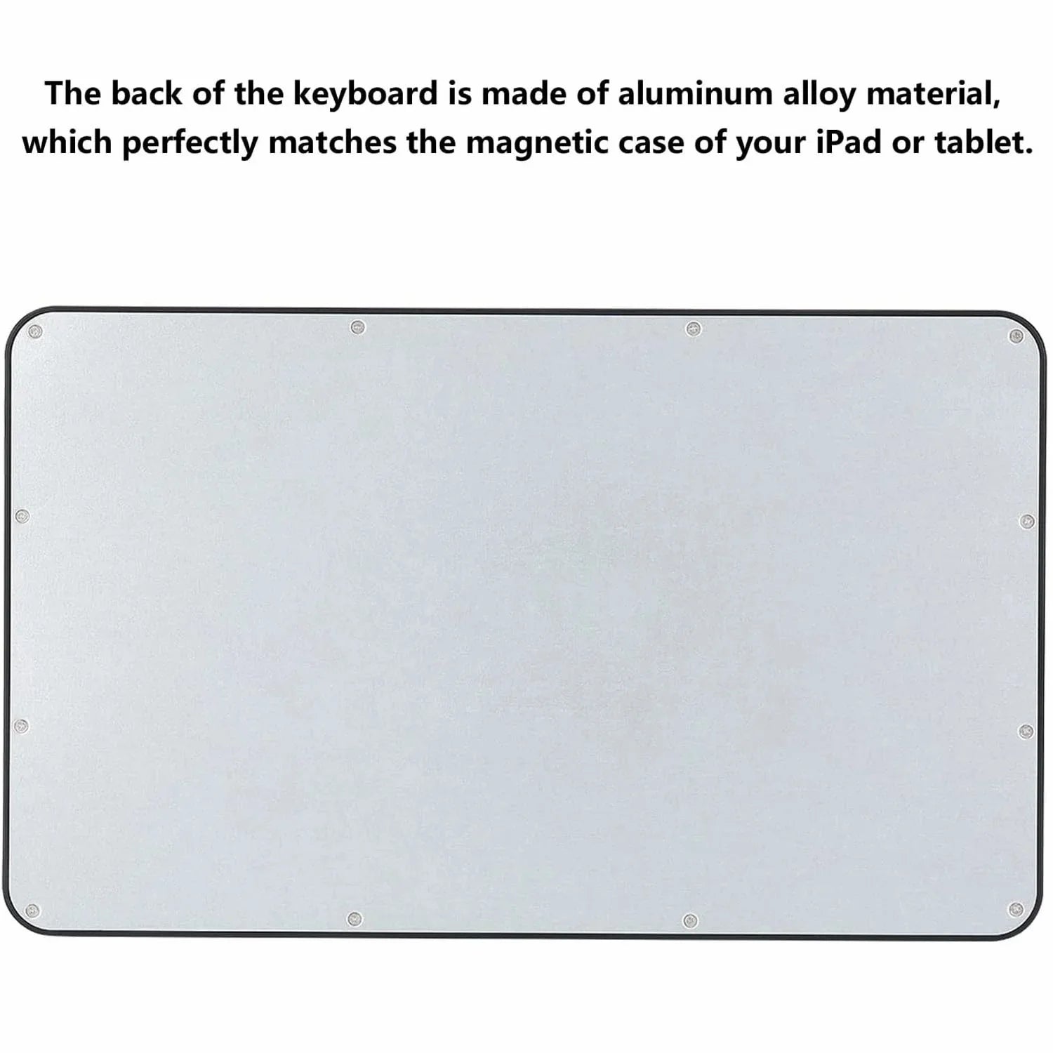 Ultra-Slim Rechargeable Bluetooth Keyboard Portable Compact Wireless Keyboard for Android Windows Samsung Galaxy Tab Tablet Smartphone Cell Phone Ios Iphone Ipad,(Black)