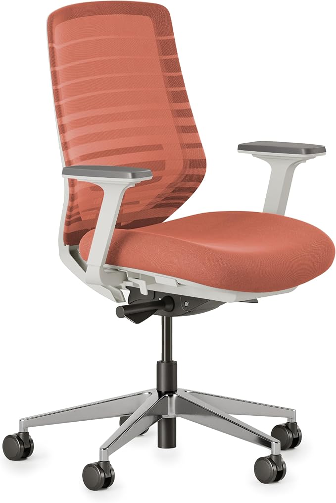Branch Ergonomic Chair - A Versatile Desk Chair with Adjustable Lumbar Support, Breathable Mesh Backrest, and Smooth Wheels - Experience Optimal Comfort and Support