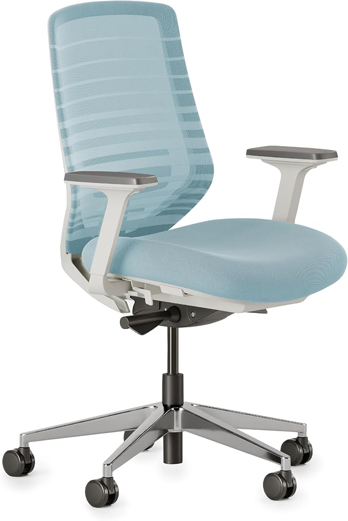 Branch Ergonomic Chair - A Versatile Desk Chair with Adjustable Lumbar Support, Breathable Mesh Backrest, and Smooth Wheels - Experience Optimal Comfort and Support