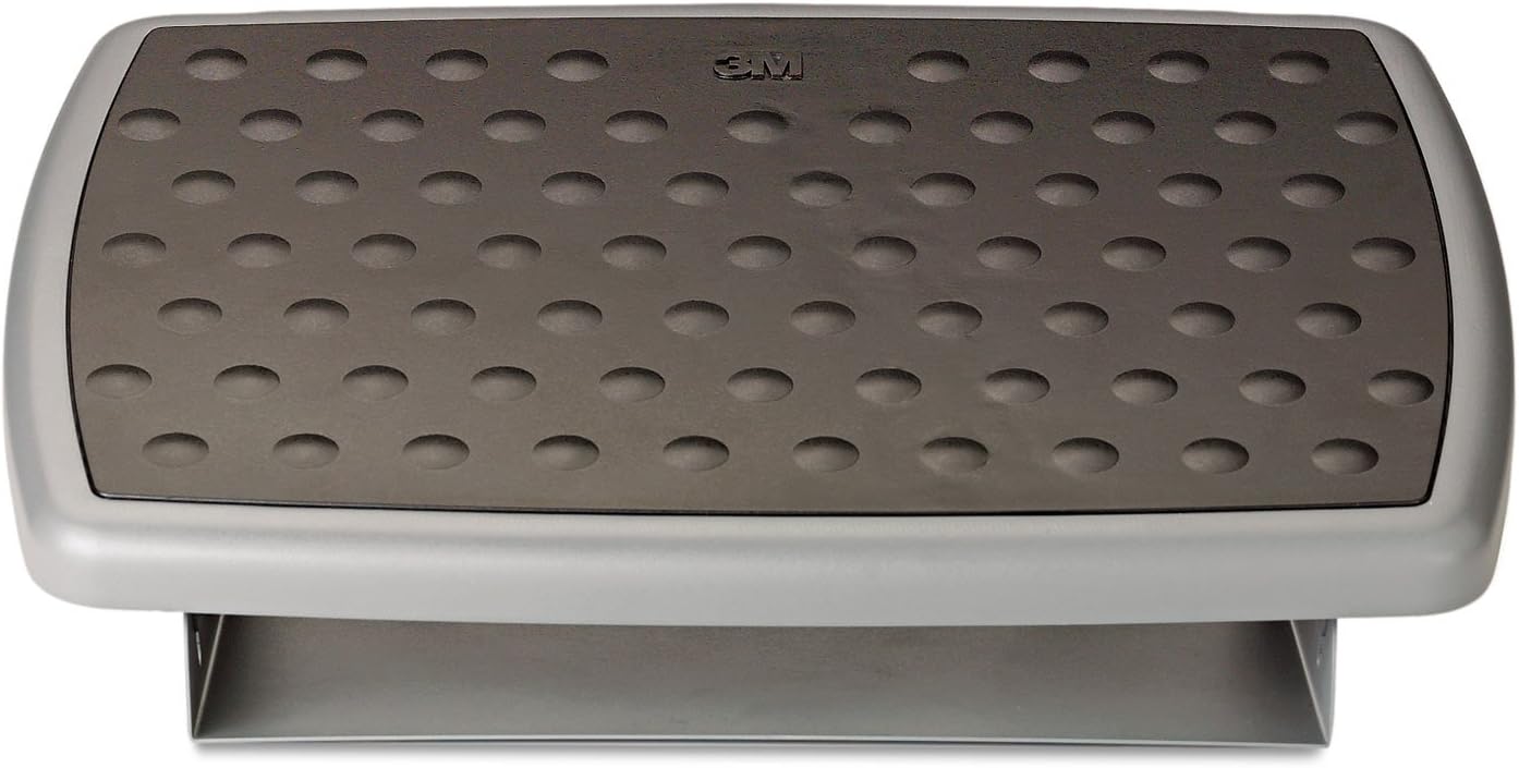 3M Adjustable Foot Rest, 18 Inch Wide Non-skid Platform (FR330)