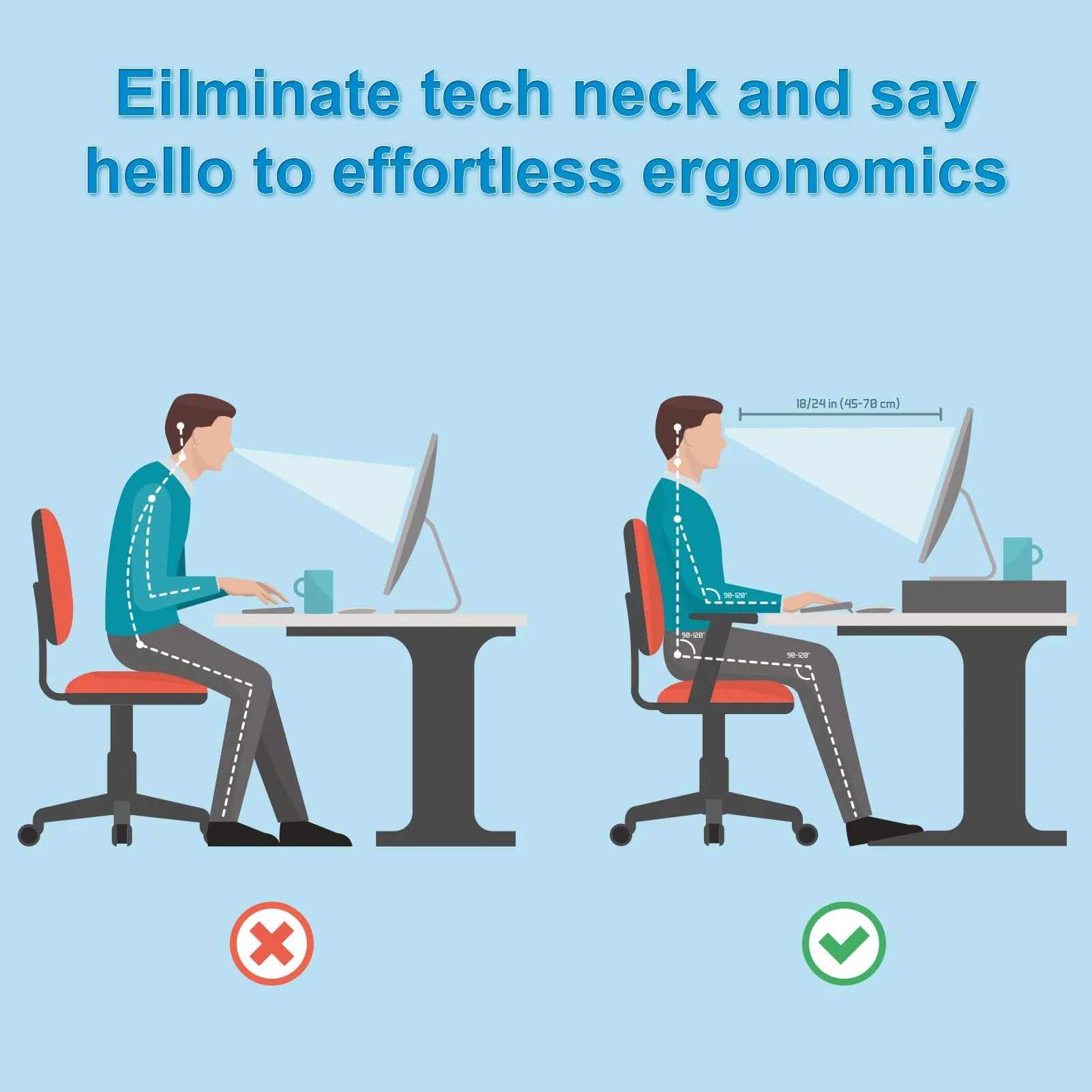 Monitor Stand with Drawer, Monitor Stand, Metal Mesh Desk Organizer with Three Pull Out Storage Drawers