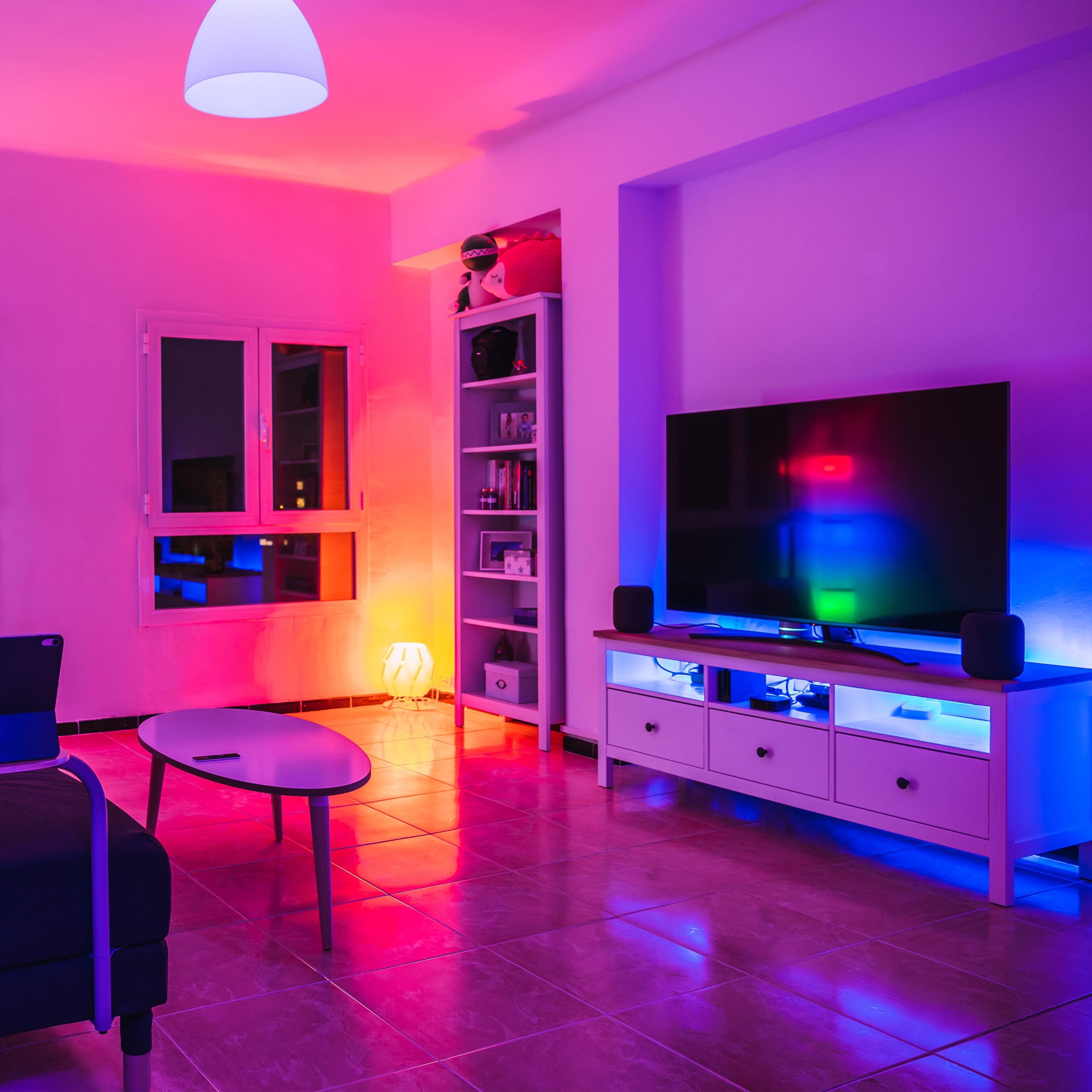 Smart LED 9 Watt (60 Watt Equiv) Color Select White Light Bulb, A19, E26, Dim 3 Pack