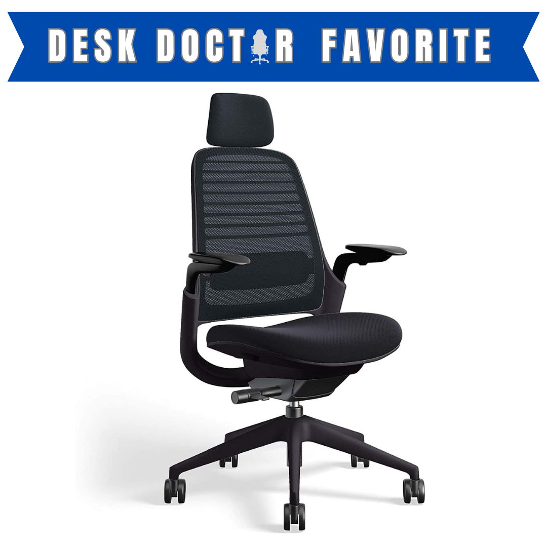 Steelcase Series 1 Office Chair with Headrest