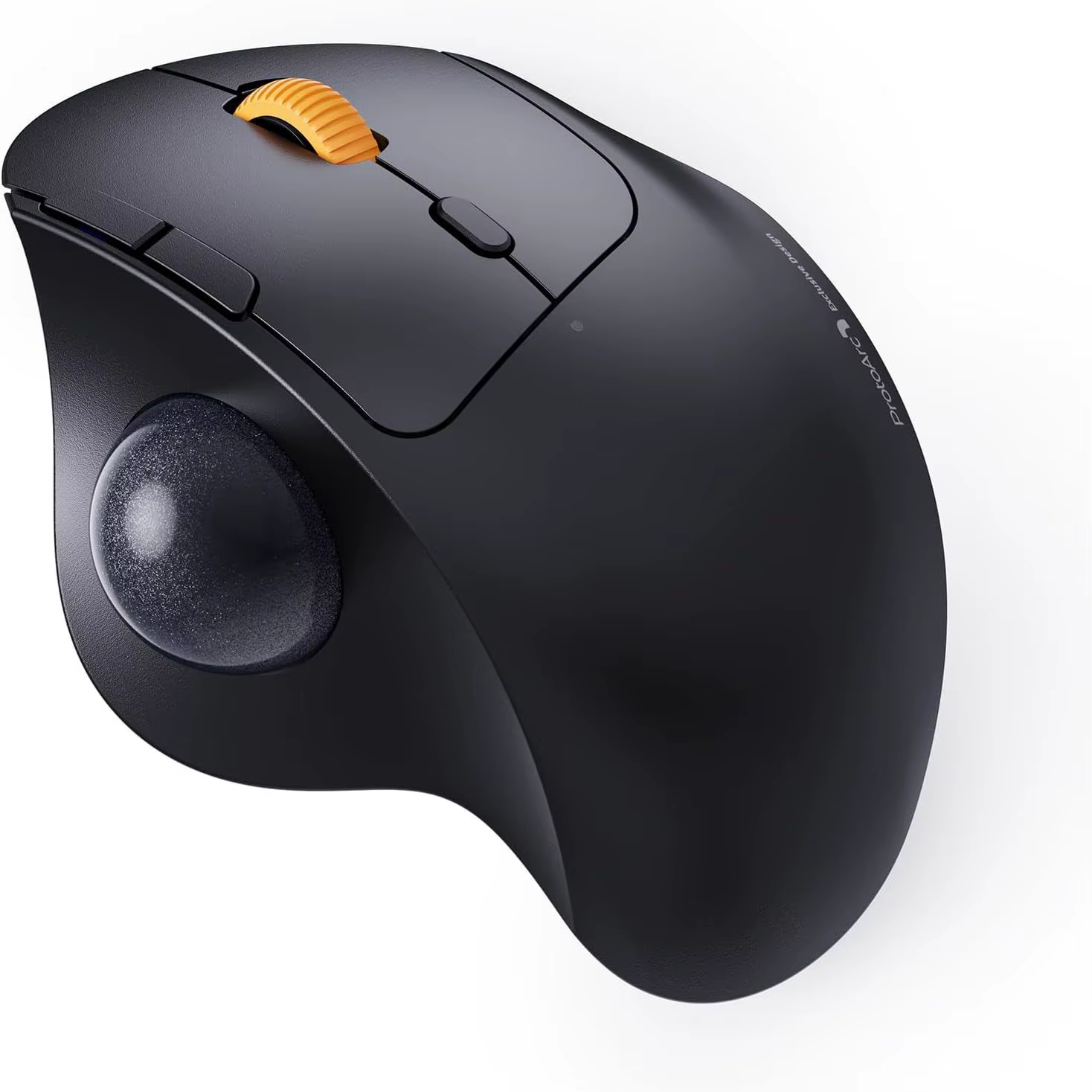 Protoarc Wireless Trackball Mouse 2.4G Ergonomic Rollerball Mouse Rechargeable Bluetooth Computer Mice 3 Device Connection