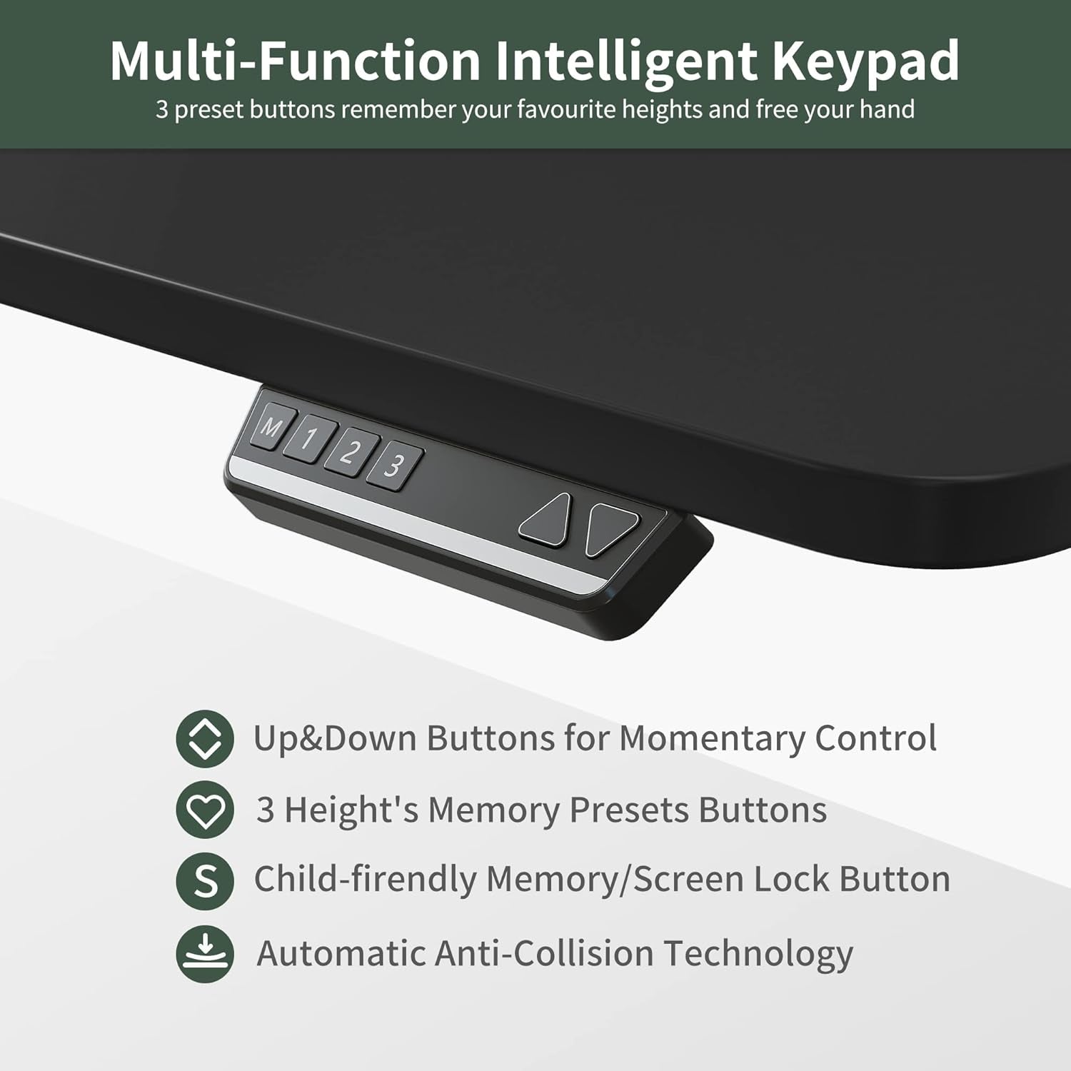 Triple Motor 63" L Shaped Standing Desk with 3 Drawers, Electric Standing Gaming Desk Adjustable Height, Corner Stand up Desk with Splice Board, Black Frame/Black Top