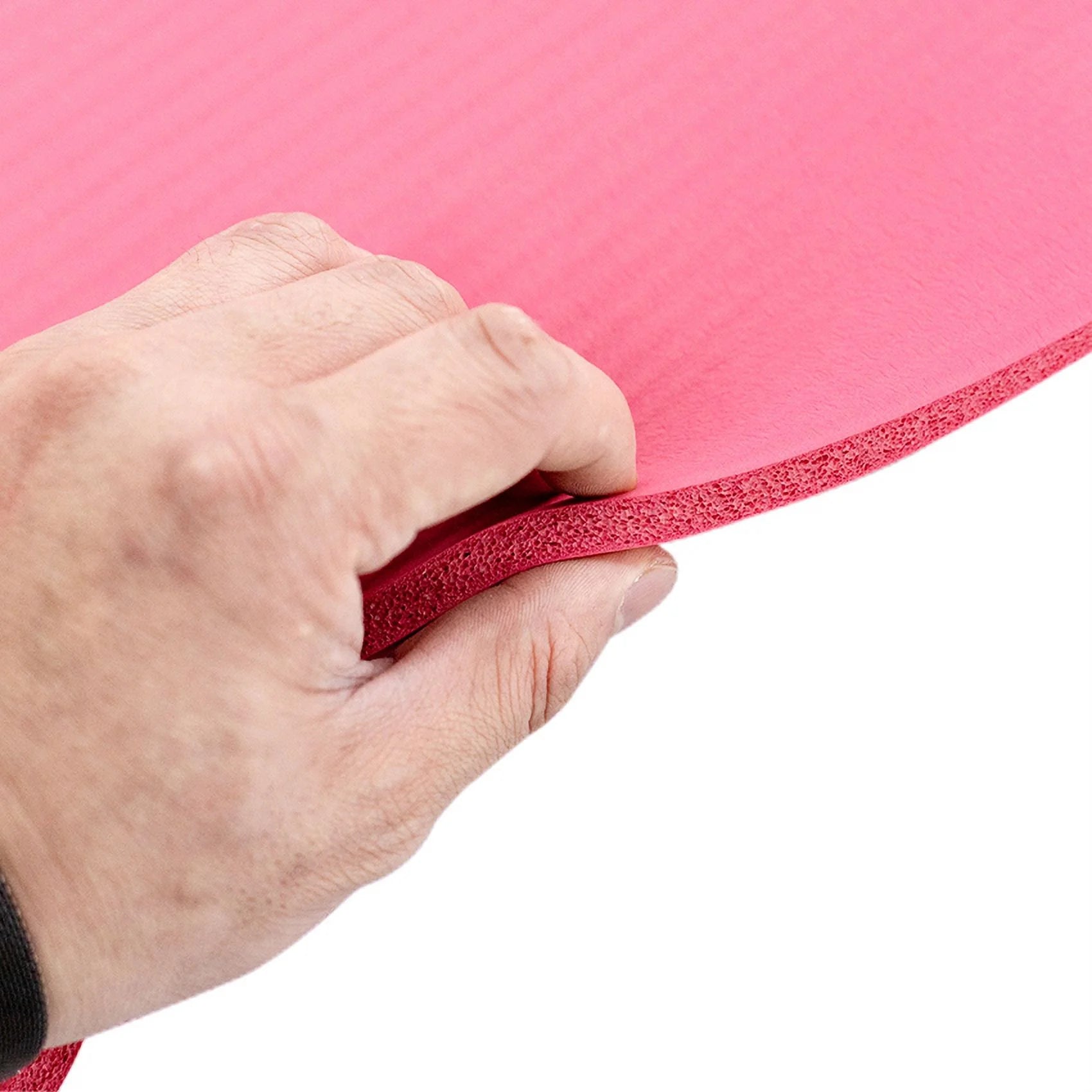 Extra Thick Yoga Mat 31.5"X72"X0.39" Thickness 9Mm -Eco Friendly Material- with High Density Anti-Tear Exercise Bolster