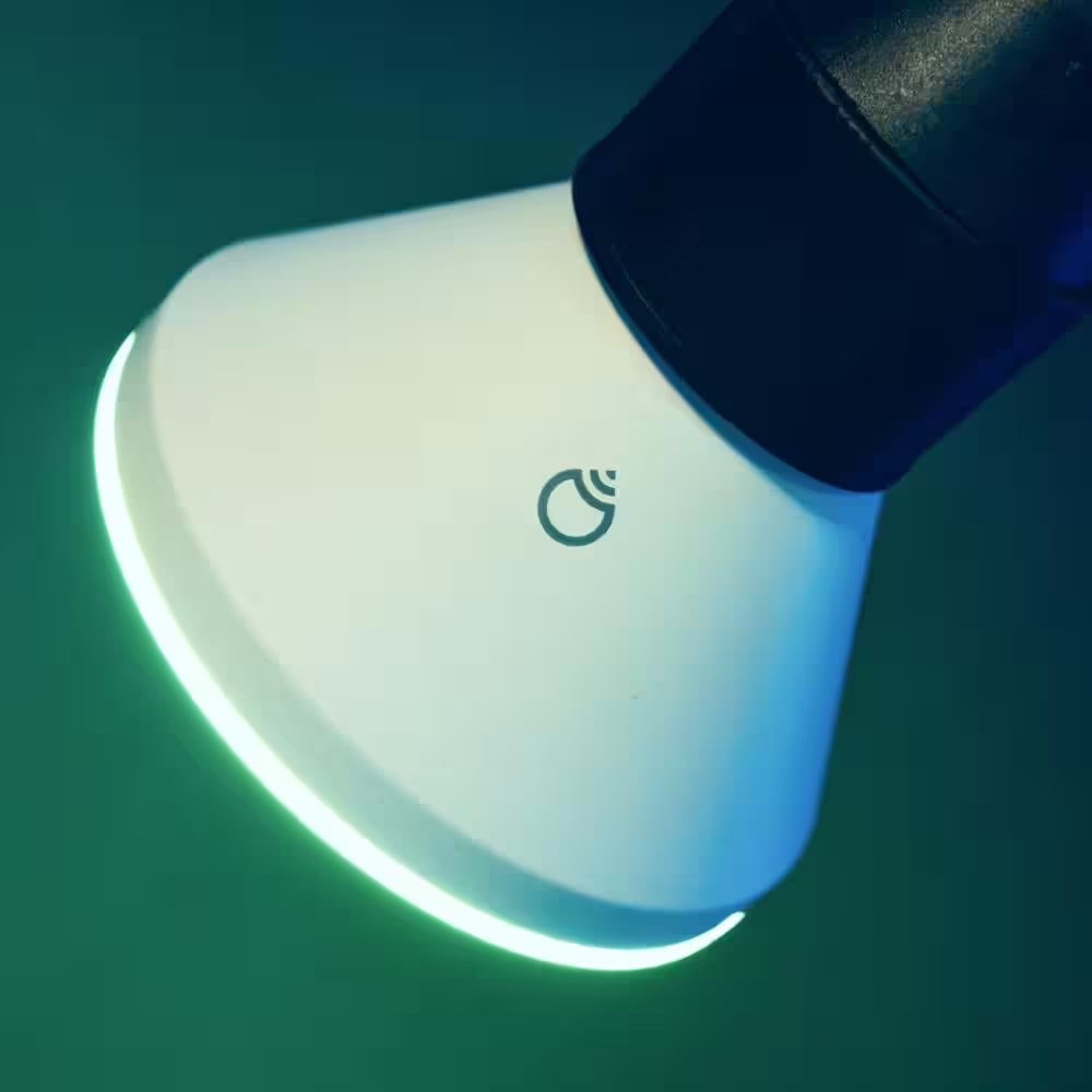 150-Watt Equivalent PAR38 Multi-Color 9000K Wi-Fi LED Light Bulb Works W/Alexa/Hey Google/Homekit Tunable White (1-Pack)