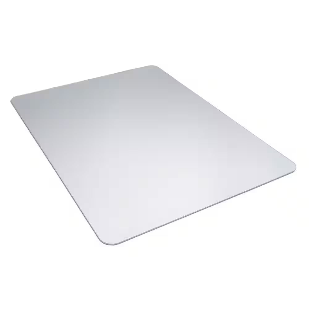 36 In. W X 48 In. L X 0.150 In. T Clear Polycarbonate Chair Mat for Carpet and Hard Floors